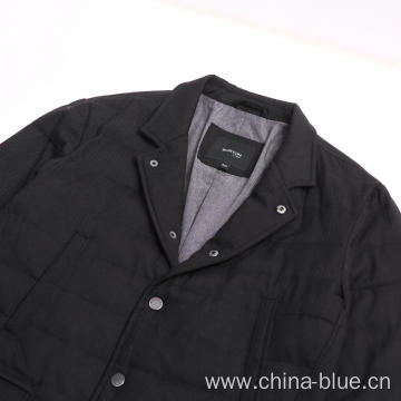 Mens high quality blazer padding jacket